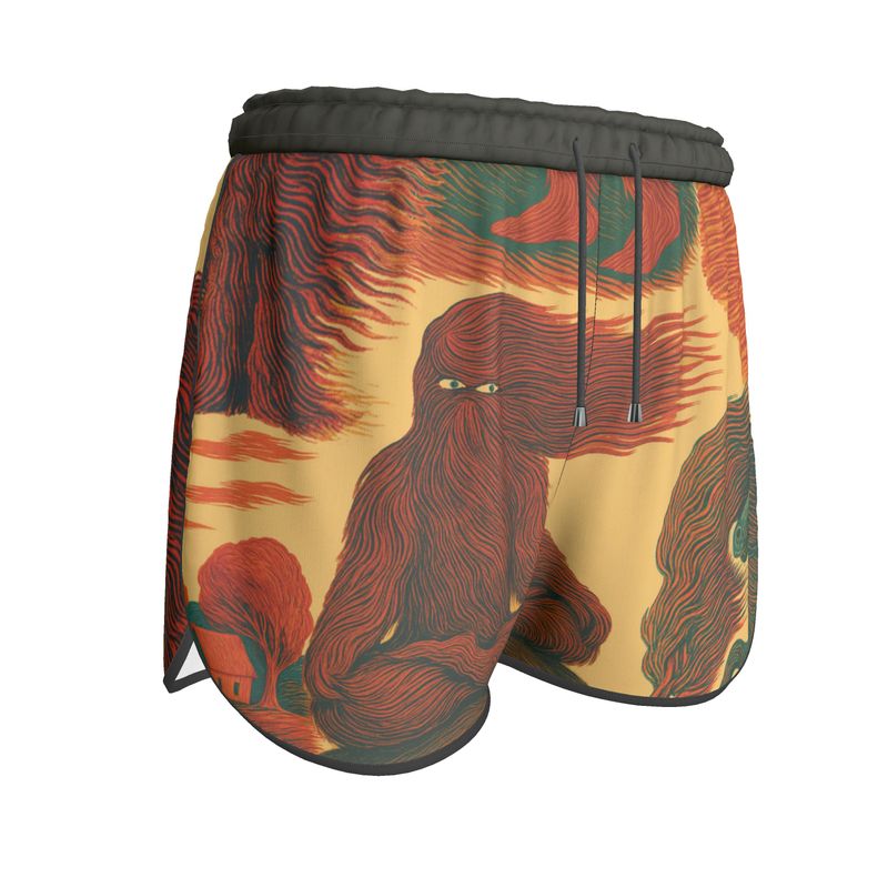 Running shorts in  tempest  Gold Dawn