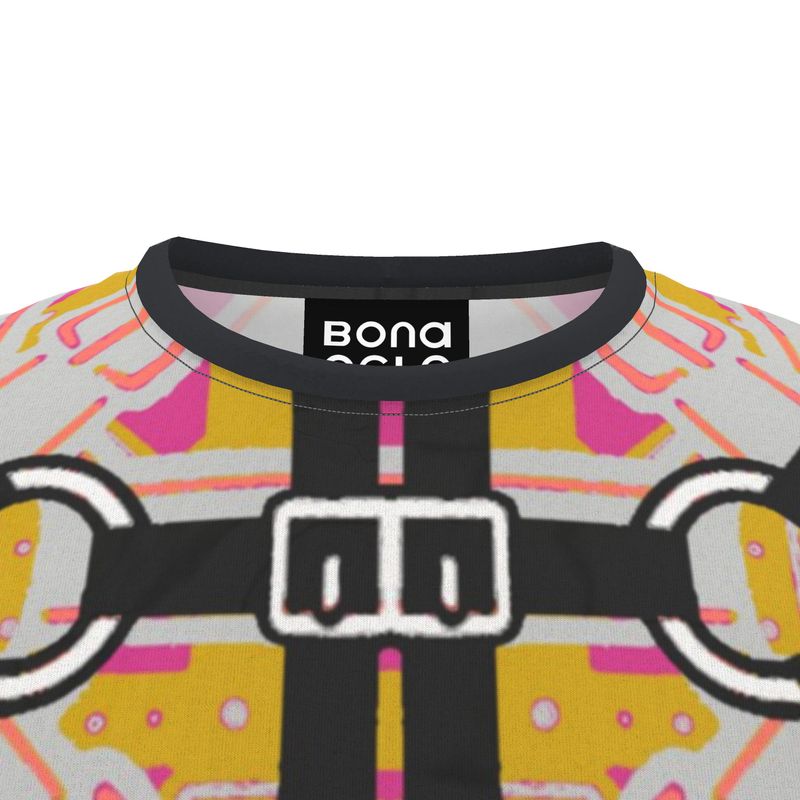 All Over Print T Shirt in Harness 2 Golden Sunset