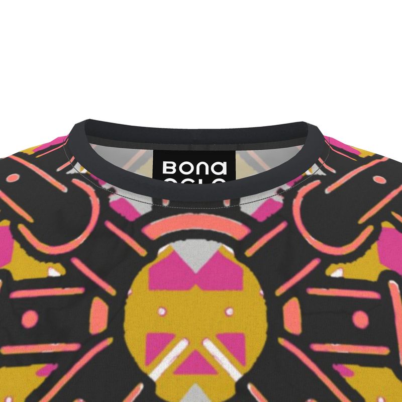 All Over Print T Shirt in Harness 1  golden sunset