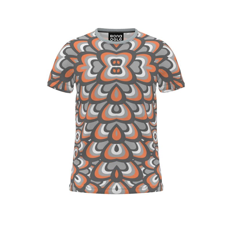 All Over Print T Shirt In Small Scales Moonlit Garden