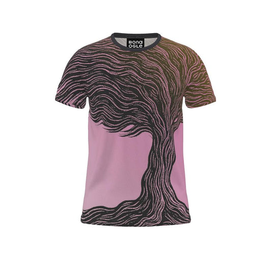 T Shirt in Tempest in tree Golden Sunset