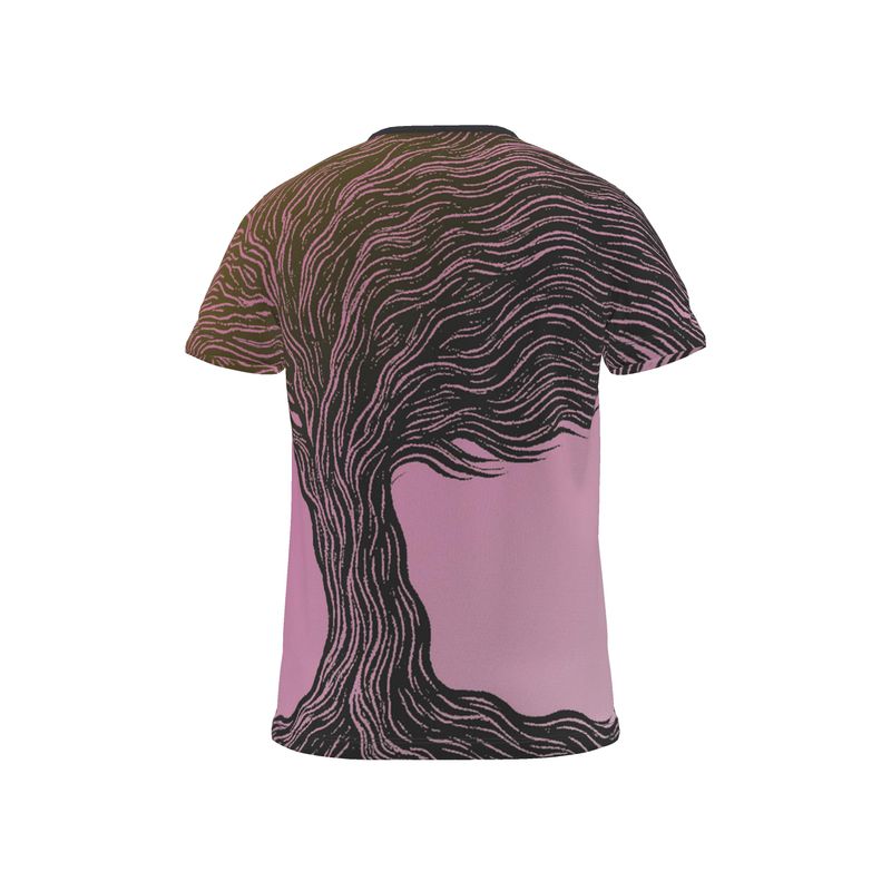 T Shirt in Tempest in tree Golden Sunset