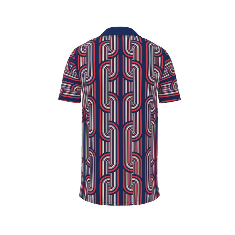 Polo Co-ord Set in Chunky Blue - Men's Polo Shirt in Chunky Blue