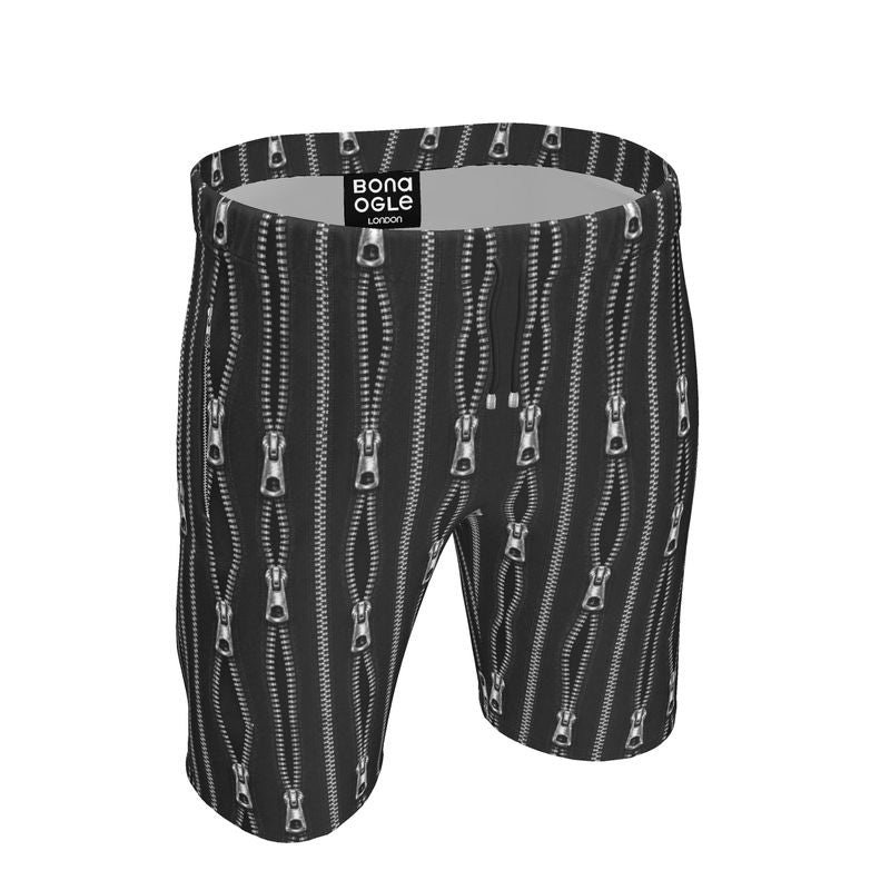 Sweat Shorts in Zippers