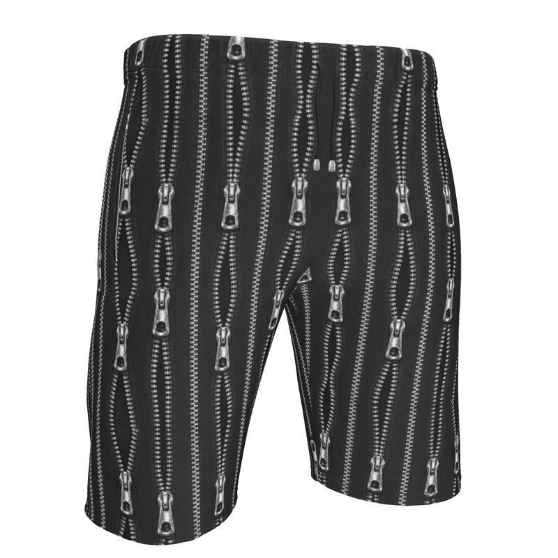 Sweat Shorts in Zippers