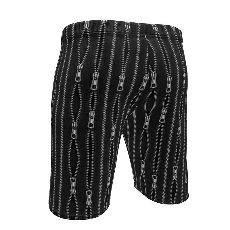 Sweat Shorts in Zippers