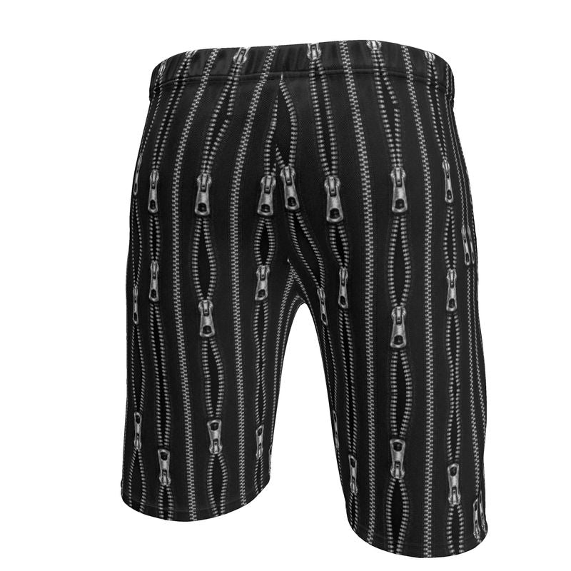 Sweat Shorts in Zippers