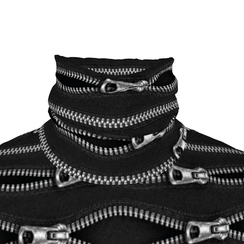 Slim Fit Roll Neck in Zippers