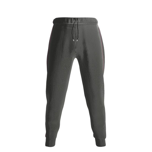 Jogging Bottoms in Narrow Arch Carbon  Black  Electric Fuchsia