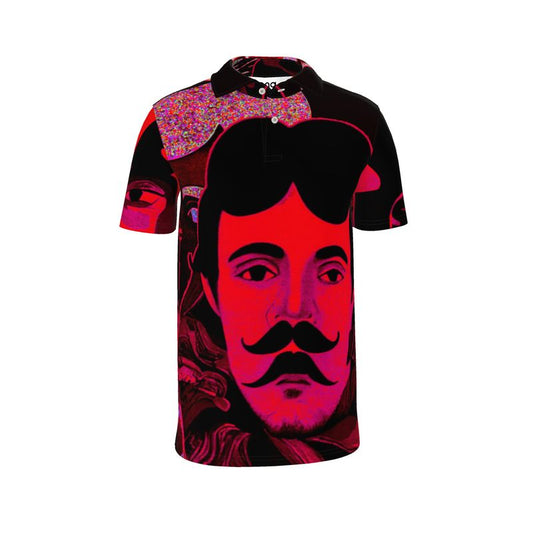 Men's Polo Shirt in Aubrey Pink
