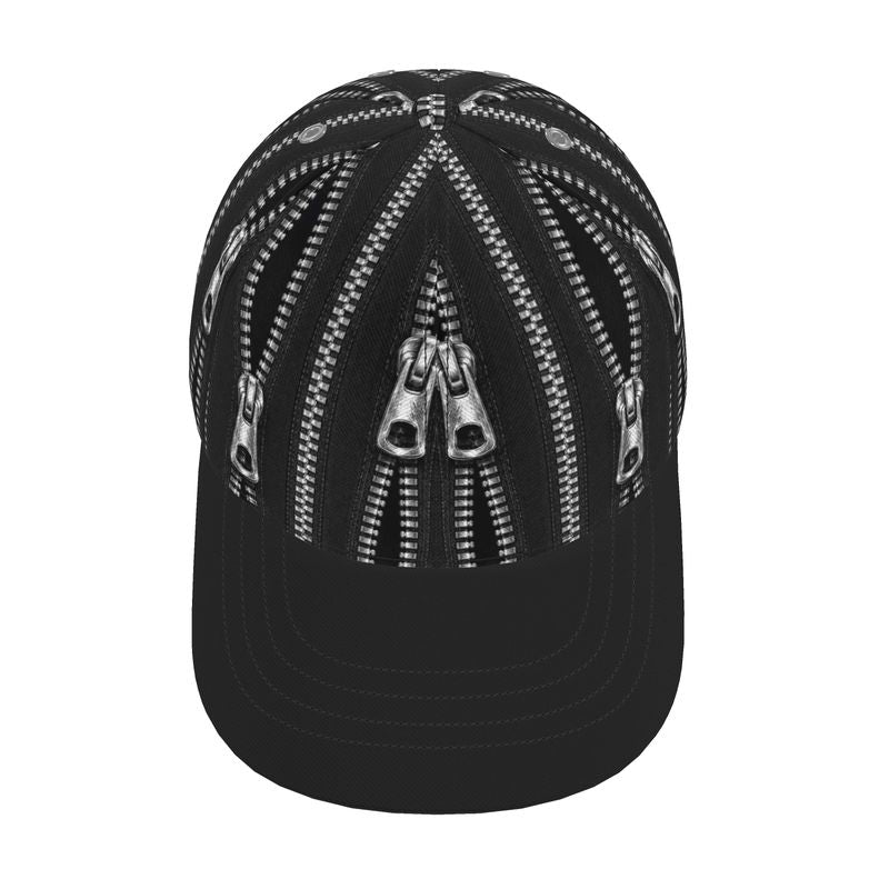 Baseball Cap in Zippers