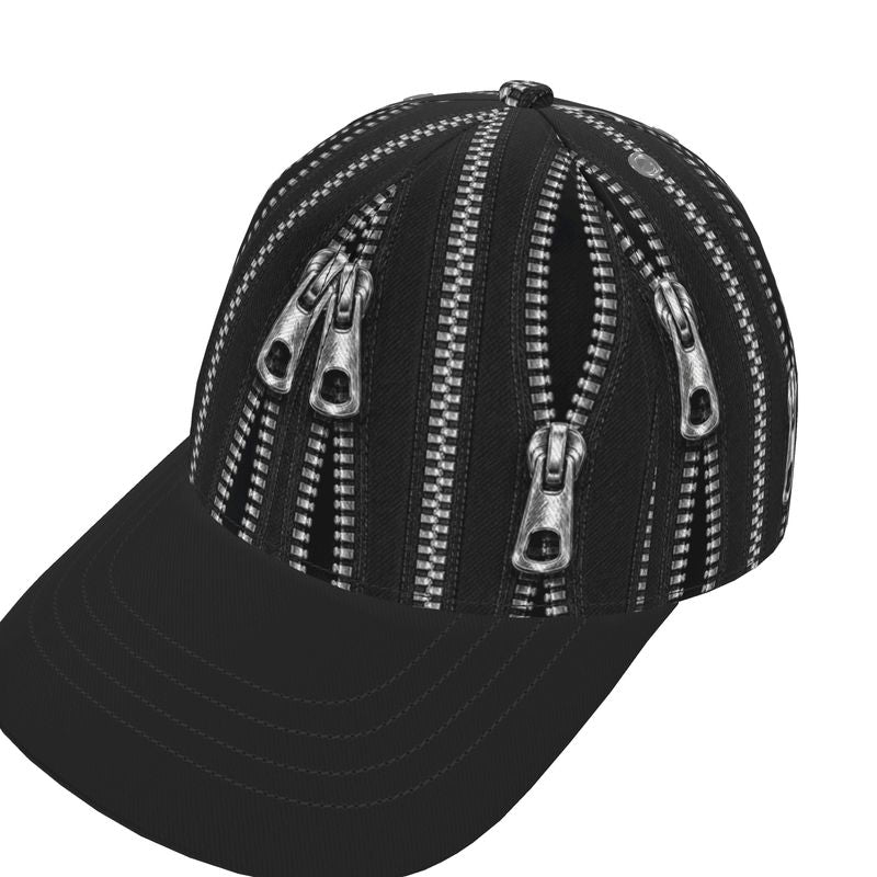 Baseball Cap in Zippers