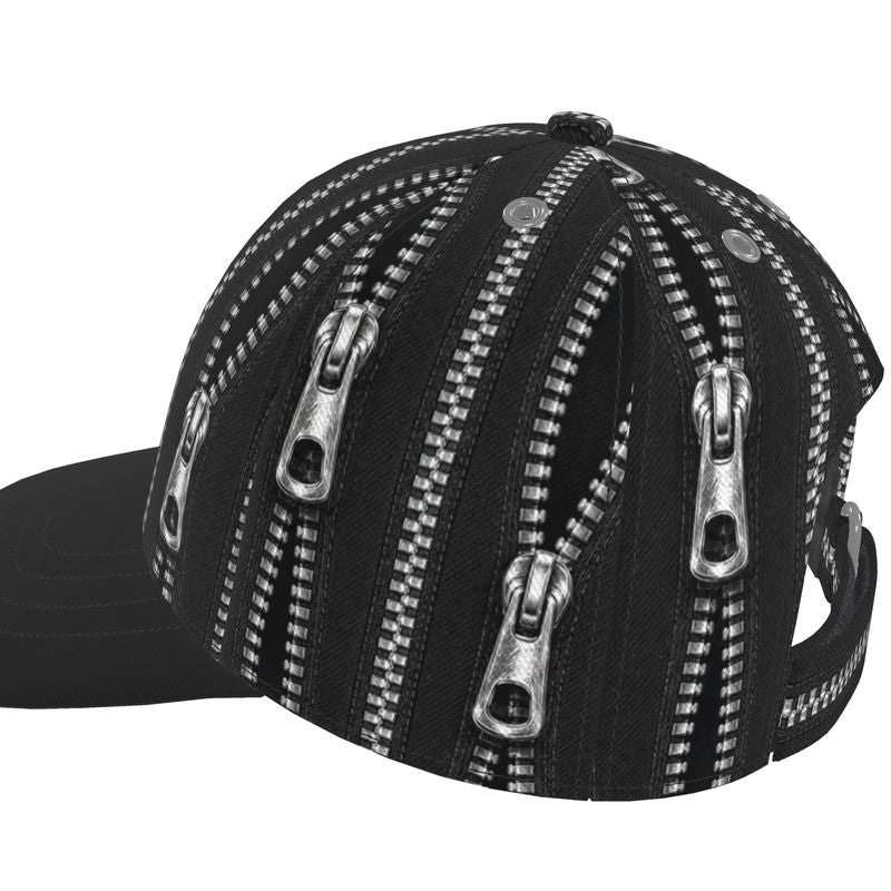 Baseball Cap in Zippers