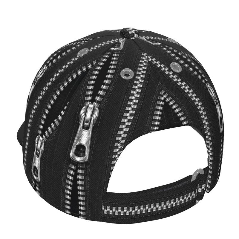Baseball Cap in Zippers