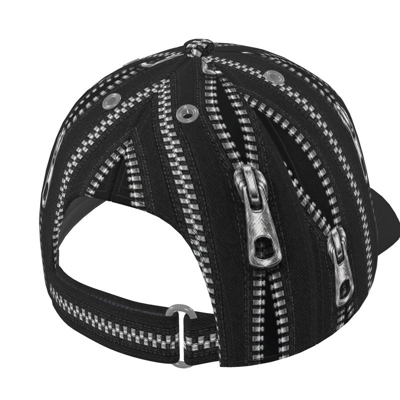 Baseball Cap in Zippers