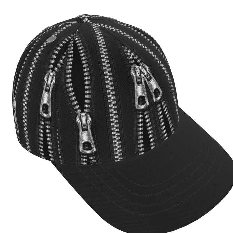 Baseball Cap in Zippers