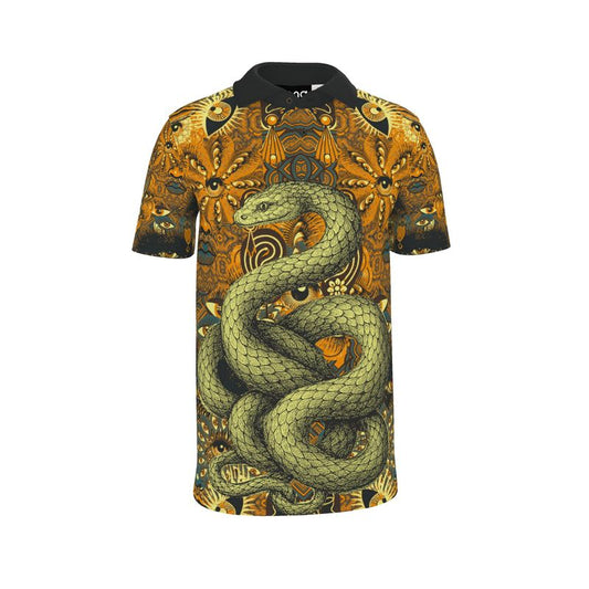 Polo Shirt in Omniscient Orange