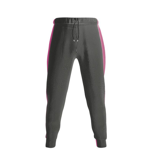 Jogging Bottoms in Contours Fuchsia Carbon