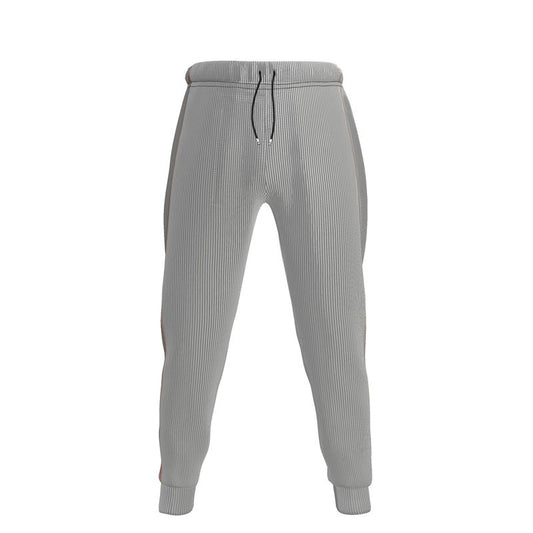 Jogging Bottoms in Contours Grey Coral