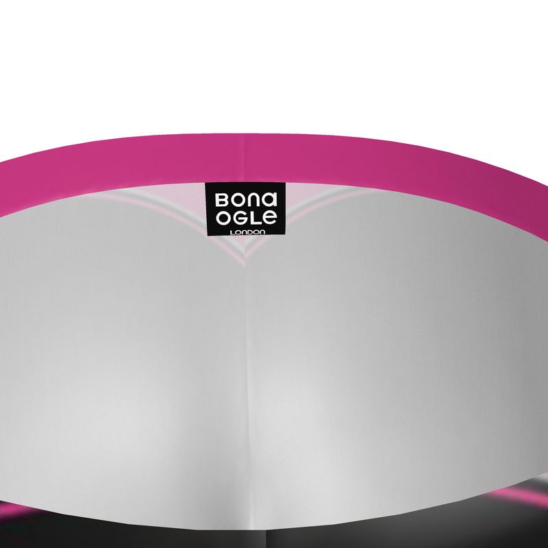 Leggings in Contours Fuschia Carbon