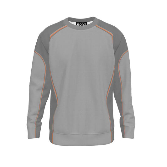 Sweatshirt in Contours Grey Coral