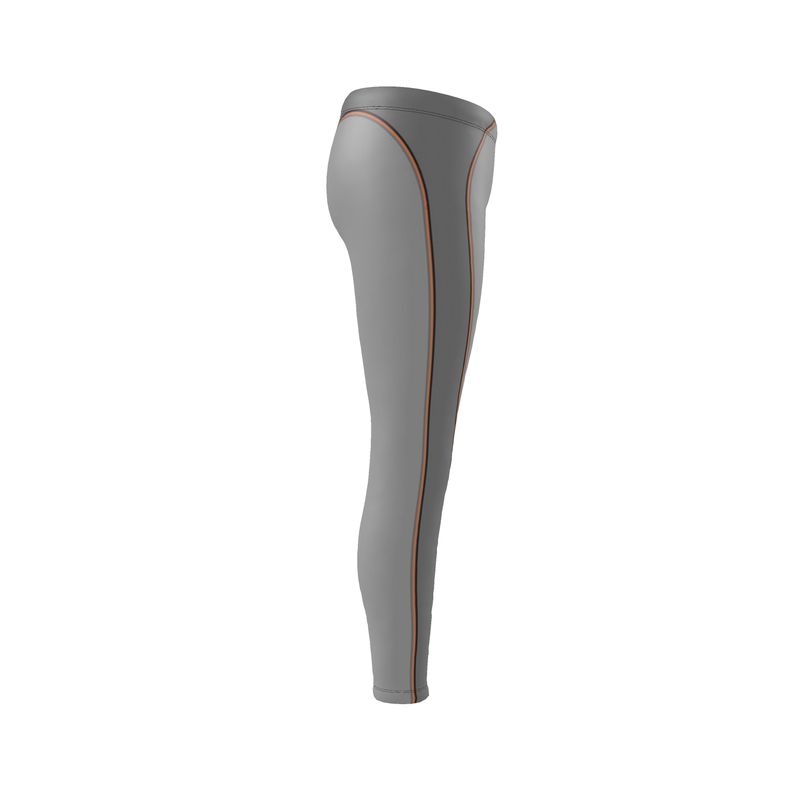 Leggings in  Contours Gray Coral