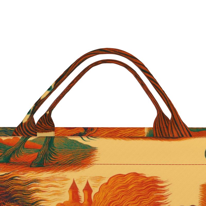 Carryall Tote Bag in Tempest Landscape