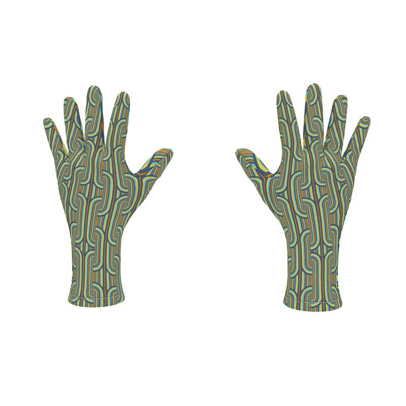 Fleece gloves in Vivid