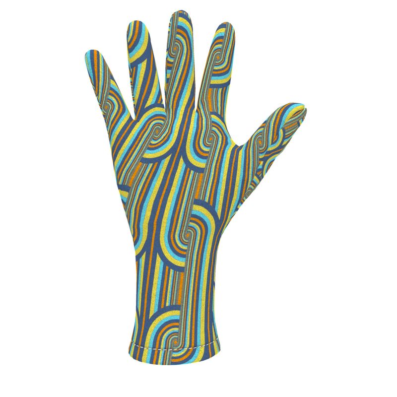 Fleece gloves in Vivid