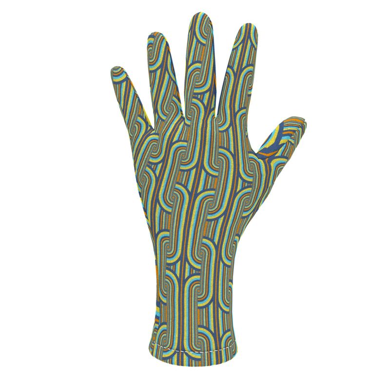 Fleece gloves in Vivid