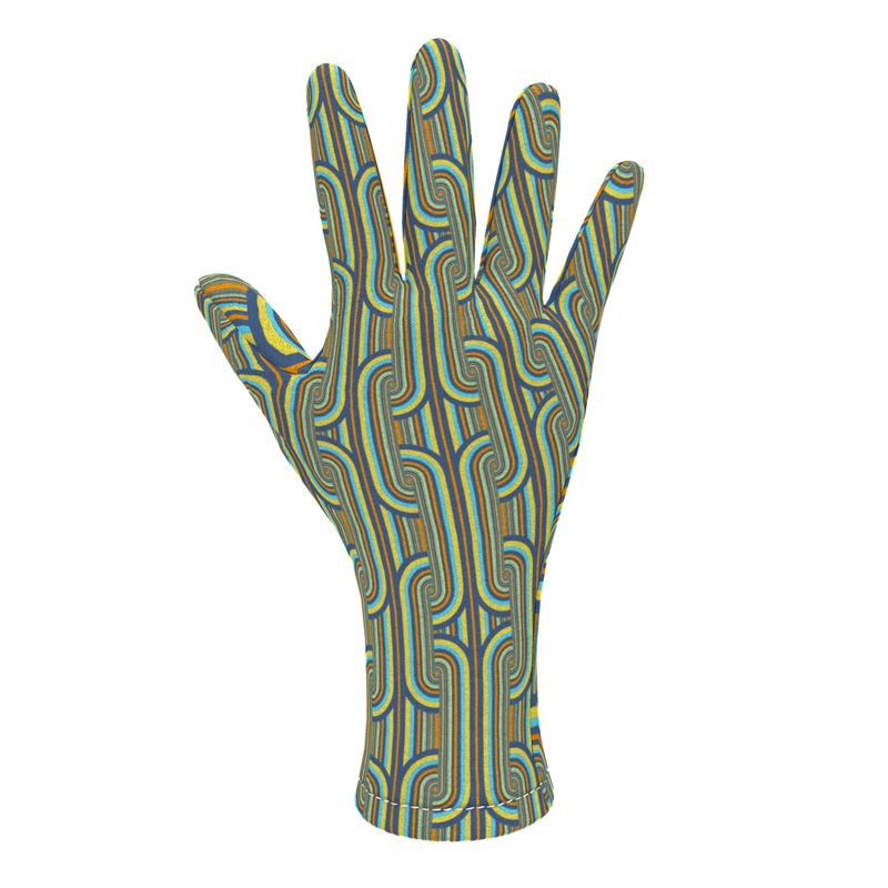 Fleece gloves in Vivid