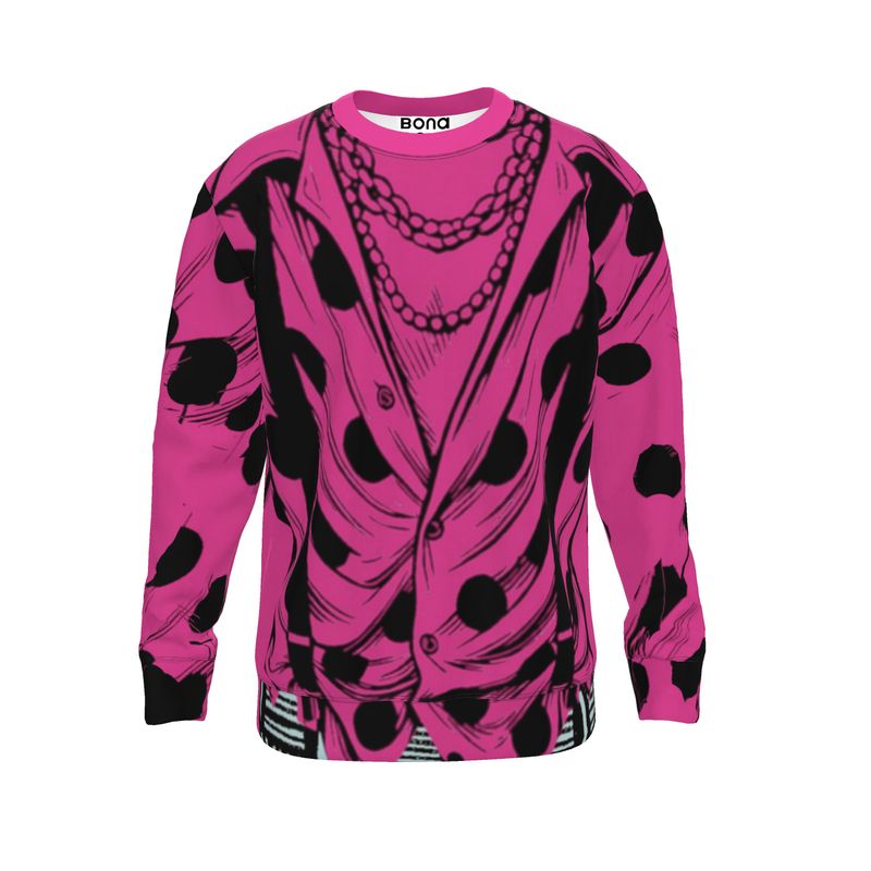 Sweatshirt Trompe L'ole Fuchsia Carbon