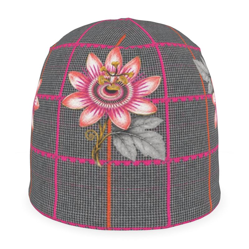 Beanie In Passion Windowpane