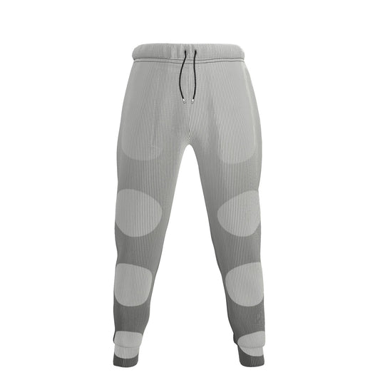 Jogging Bottoms in Ombre Polka  Carbon Gray