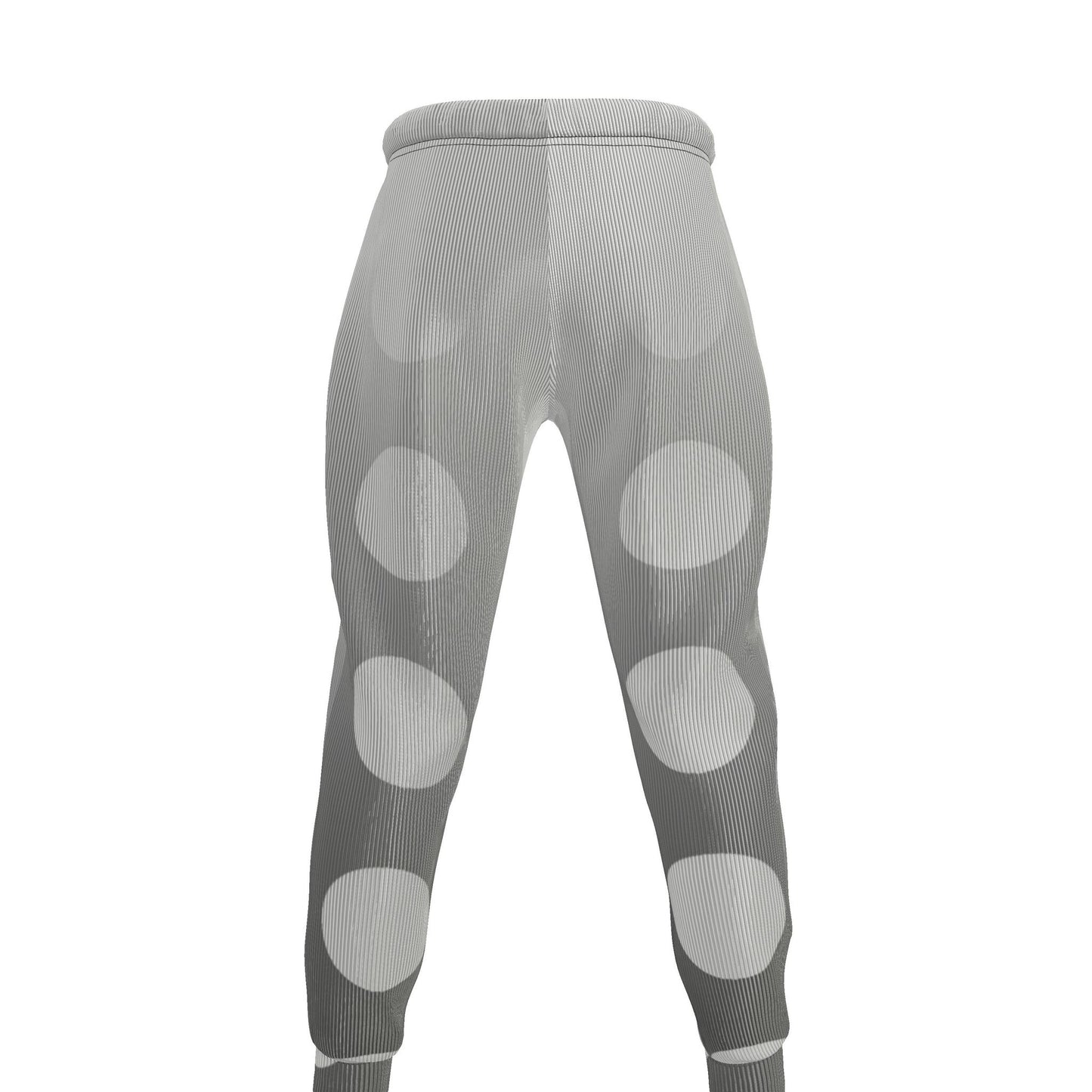 Jogging Bottoms in Ombre Polka  Carbon Gray