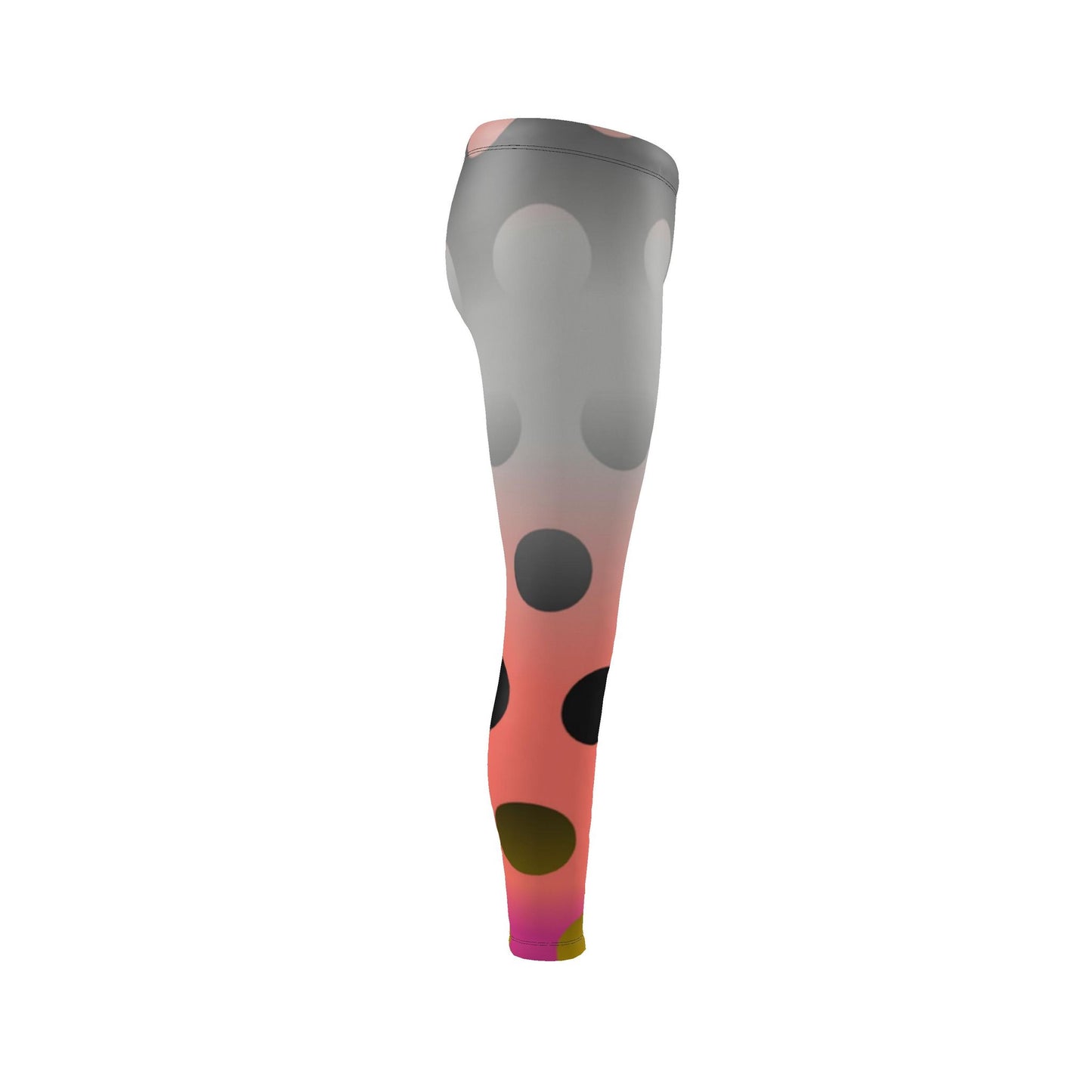 Leggings in Ombre Polka Golden Dawn