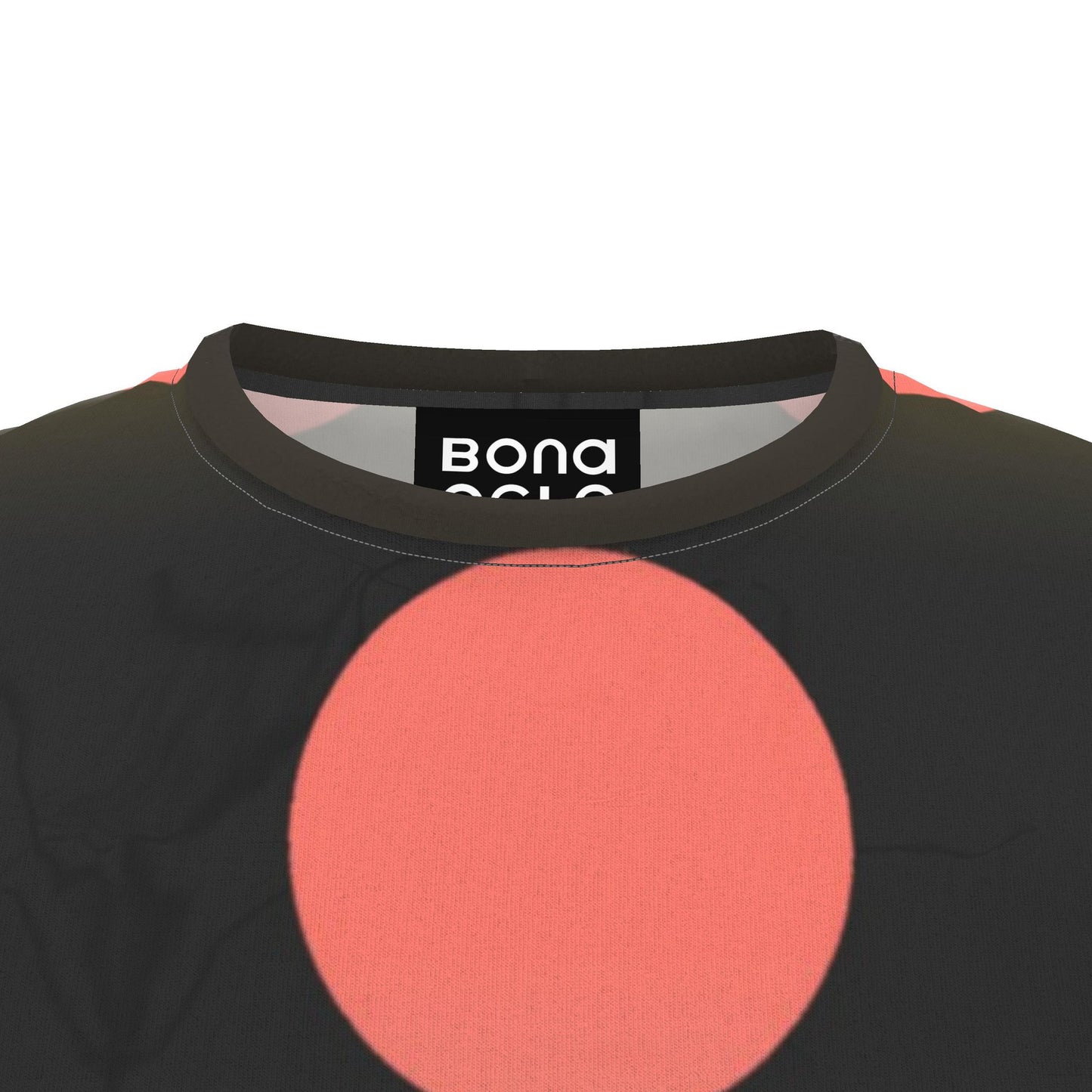 All Over Print T-Shirt in Ombre Polka Golden Dawn