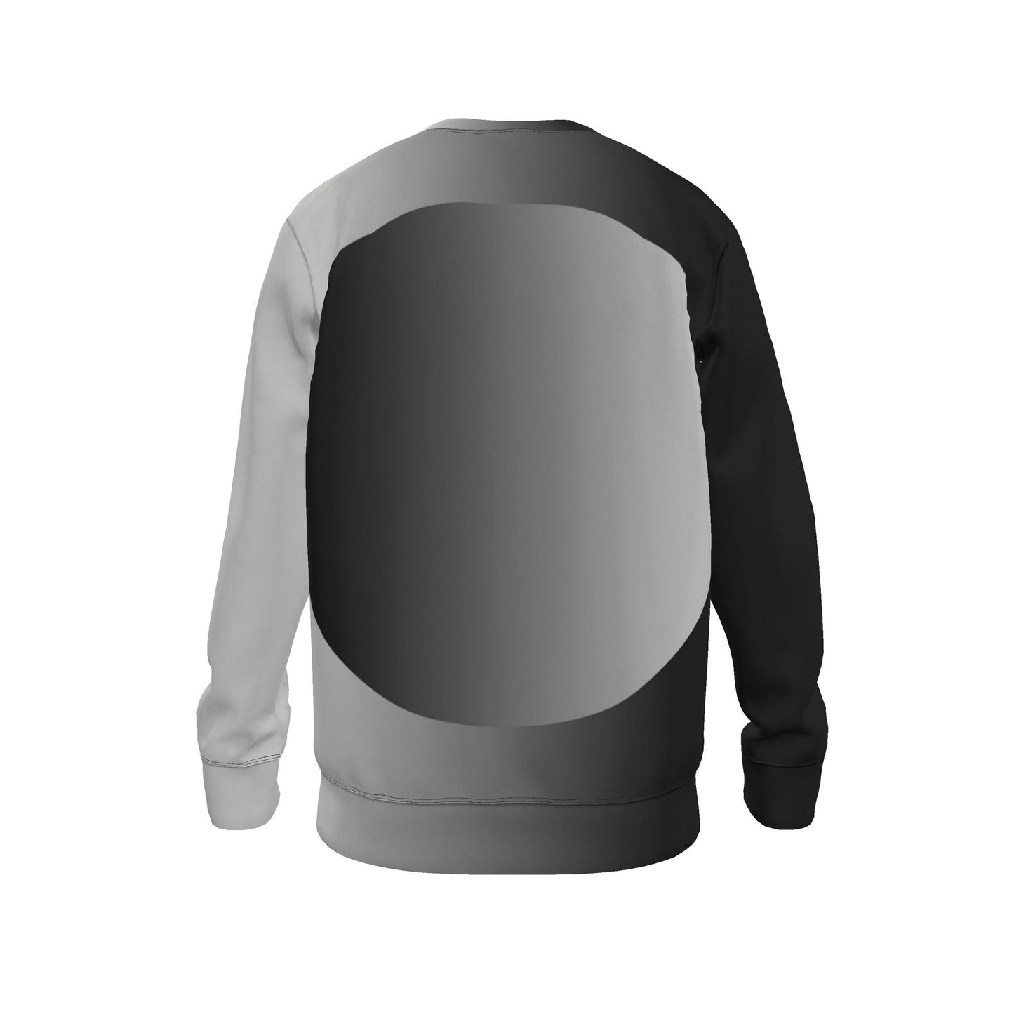 Sweatshirt in Ombre Polka Giant Carbon Gray