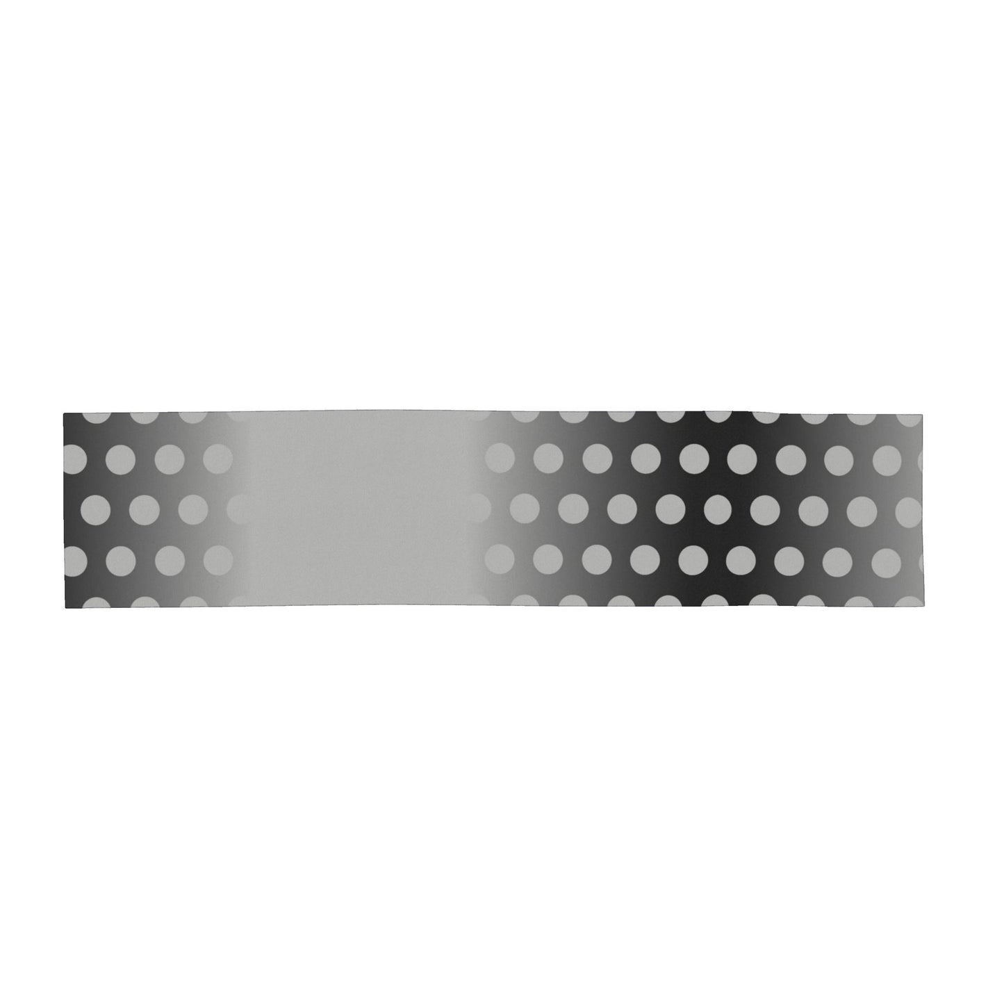 Chiffon Silk Scarf in Ombre Polka 2 Carbon Gray 2