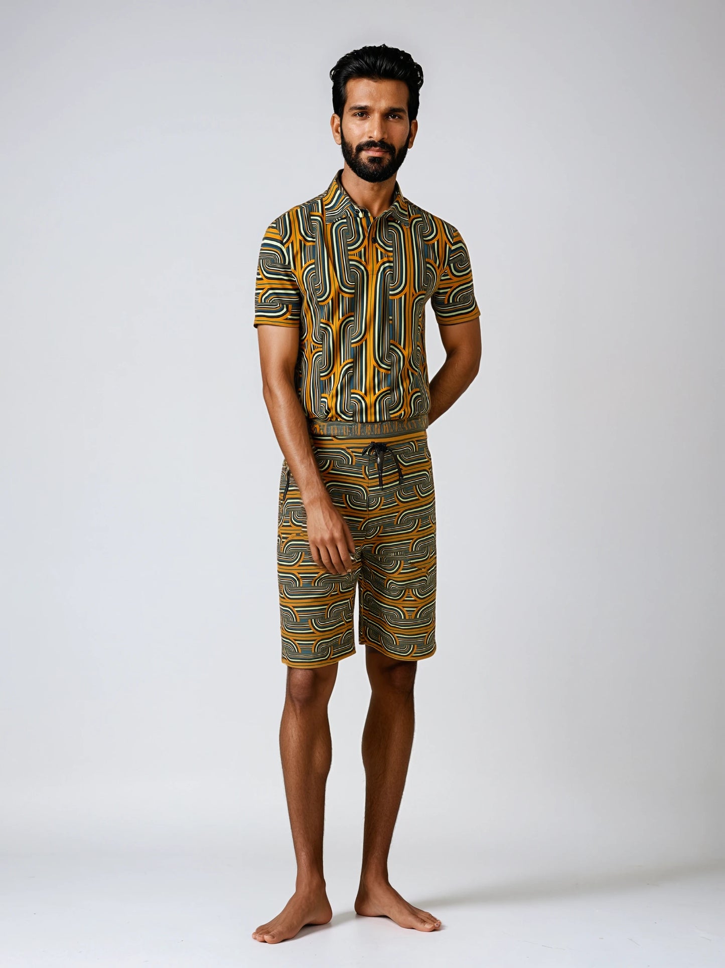 Sweat Shorts in Chunky Orange