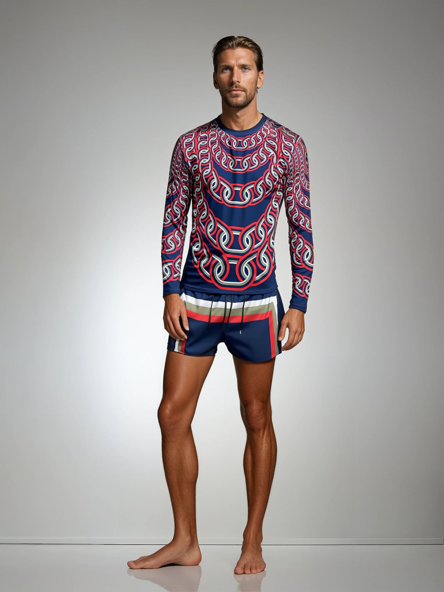 Running Shorts in 3d 1 blue