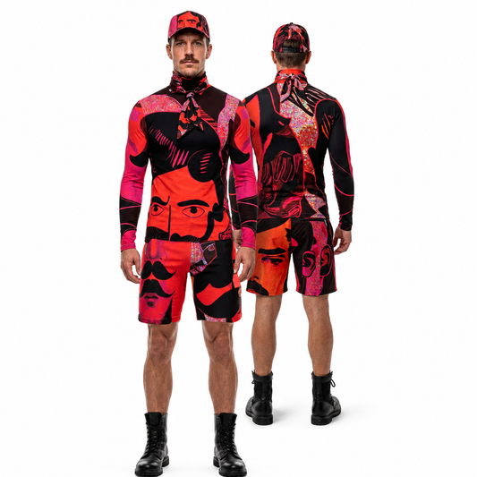 Roll Neck Co-ord Set in Aubrey Pink