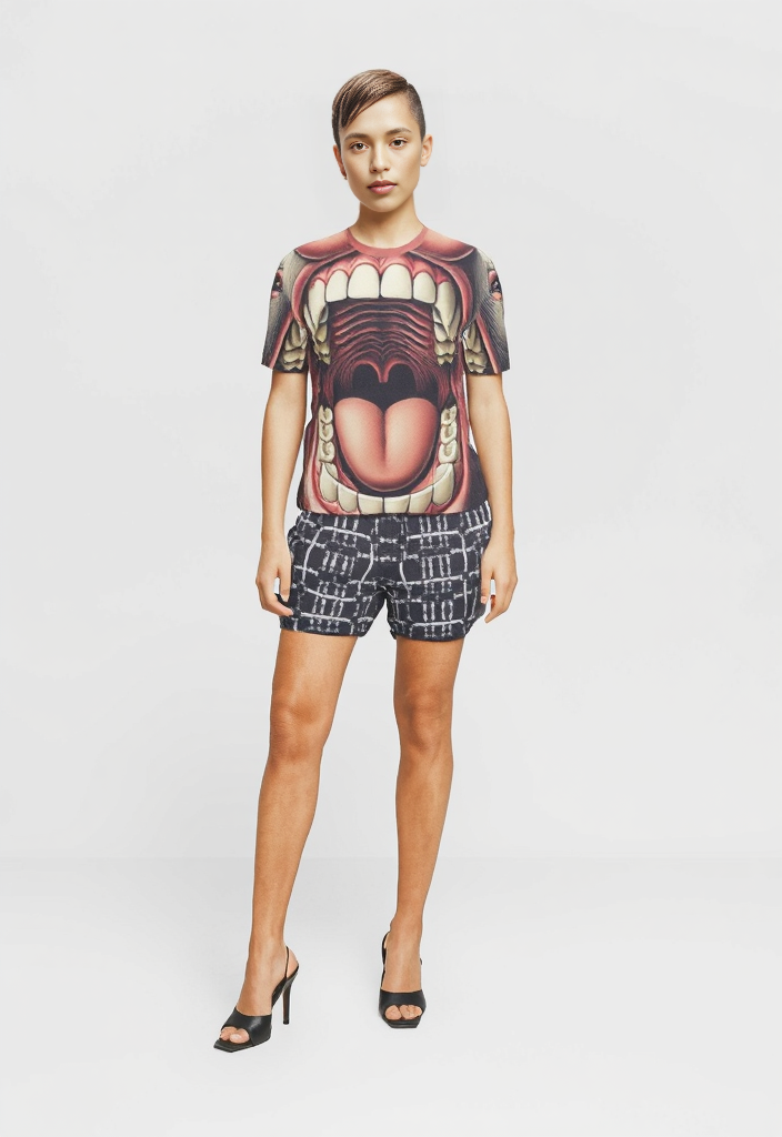 All Over Print T-Shirt in Screaming Pig