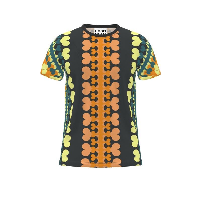 All Over Print T Shirt in bona bones colour1 - BONA OGLE LONDON