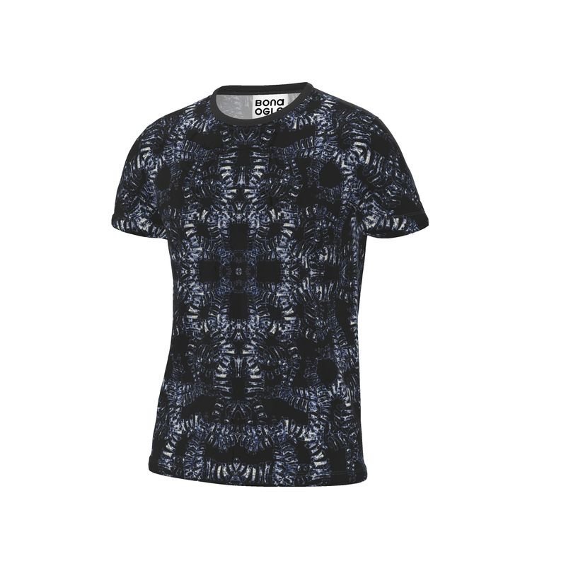 All Over Print T Shirt in orgy dark forsest - BONA OGLE LONDON