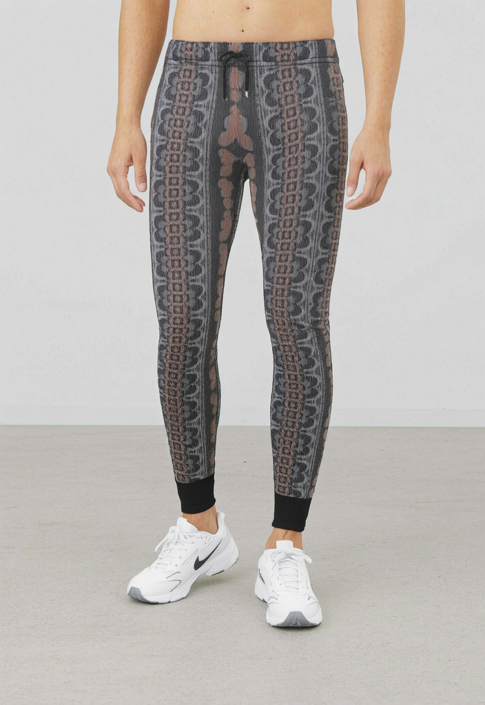 Jogging Bottoms in Bona Bones Gray Coral