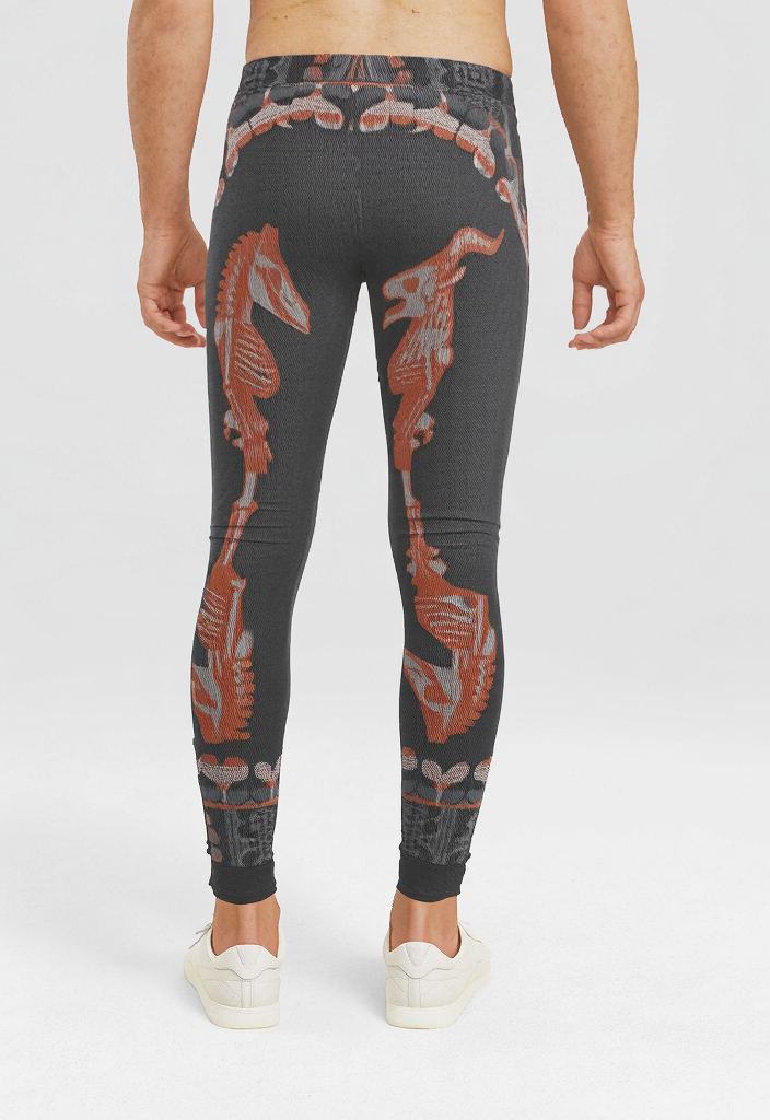 Jogging Bottoms in Bona Bones Gray Coral