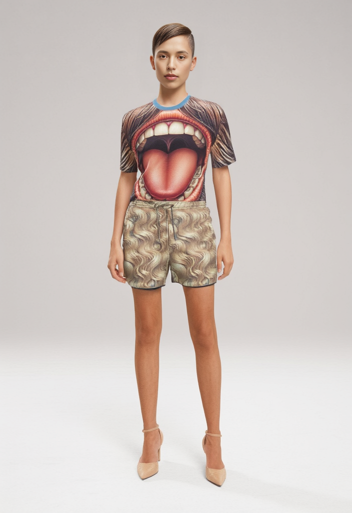 All Over Print T-Shirt in Screaming Man