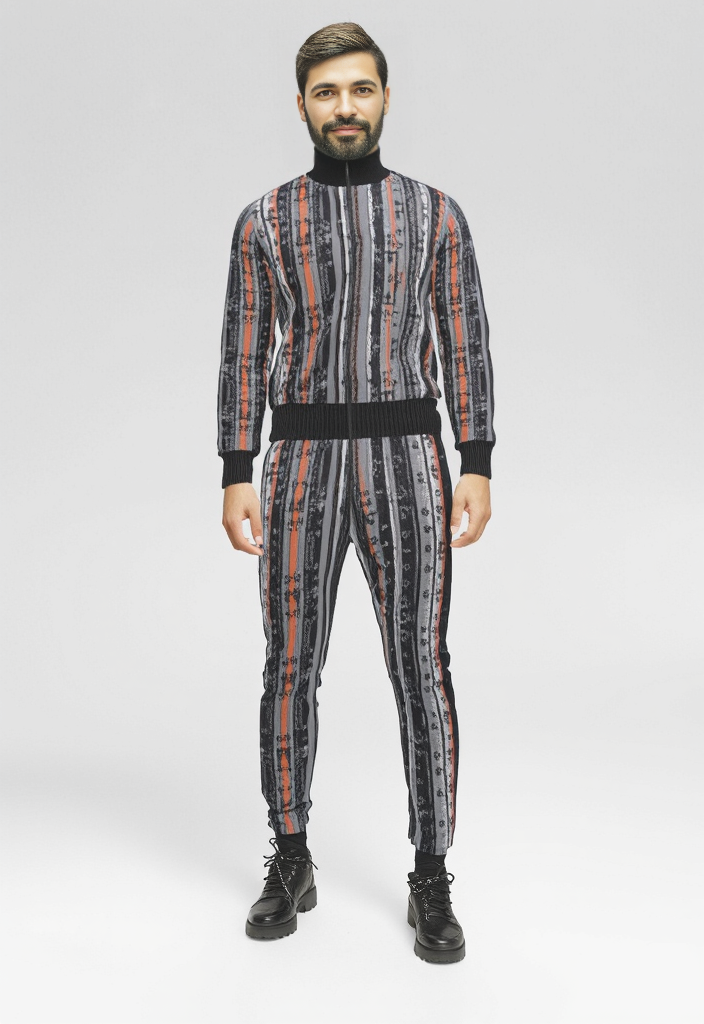 Tracksuit Trousers in Belts Gray Coral