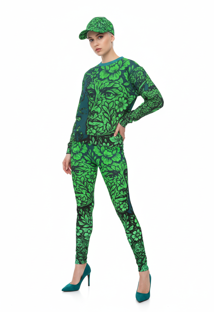 Leggings in Gold Dawn